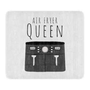 Air Fryer Queen Cutting Board