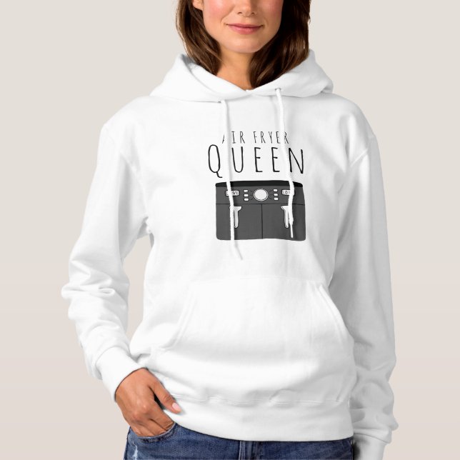 Air Fryer Queen Hoodie (Front)