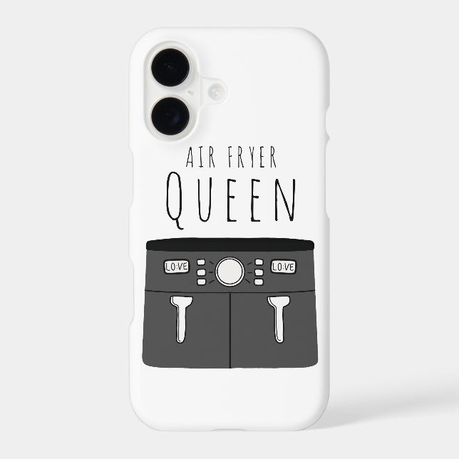 Air Fryer Queen iPhone Case (Back)