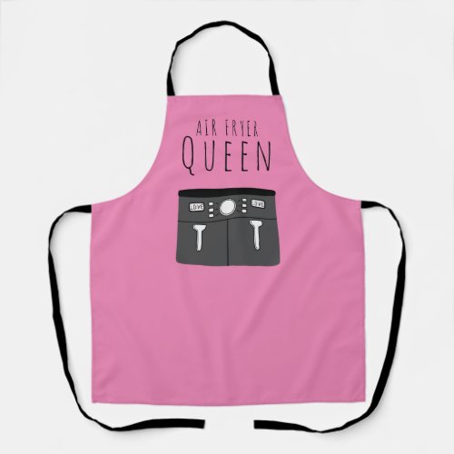 Air Fryer Queen Pink Apron