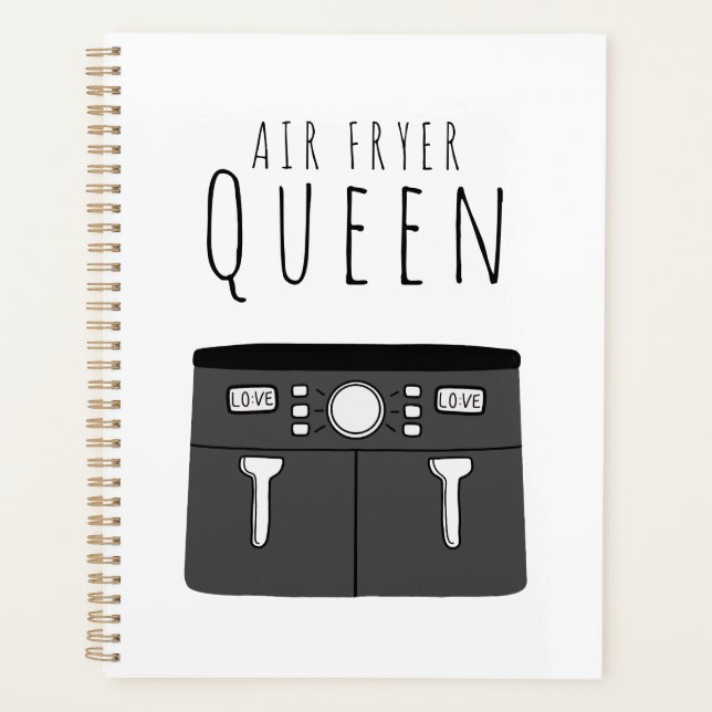 Air Fryer Queen Planner (Front)