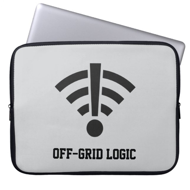 Air-Gapped Logic Laptop Sleeve (Front)
