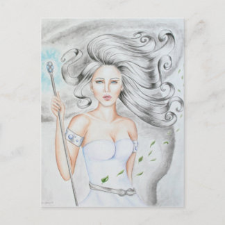 Air Goddess post card