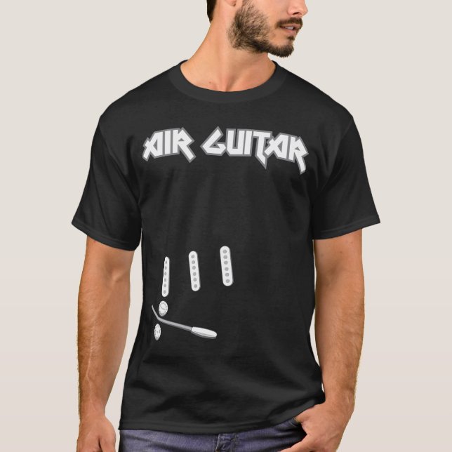 Air Guitar Anywhere T-Shirt (Front)