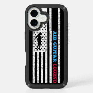 Air Guitar Legend Guitarist Music Band Musician  iPhone 16 Case
