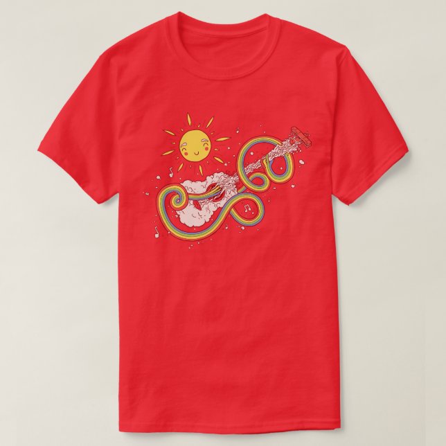 Air Guitar T-Shirt (Design Front)