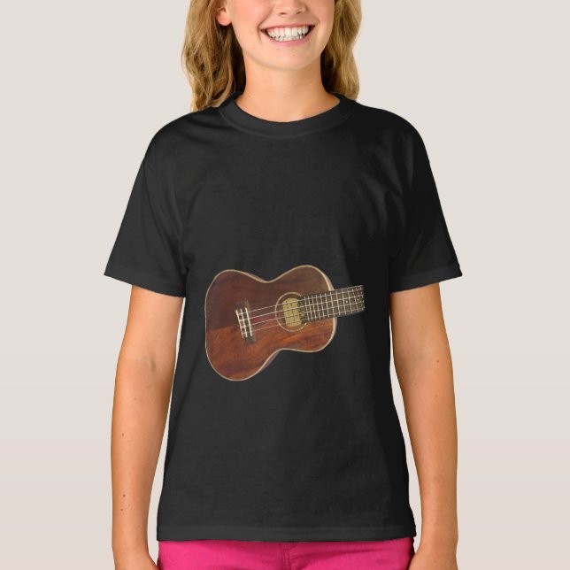 Air Guitar Ukulele T-shirt (Front)