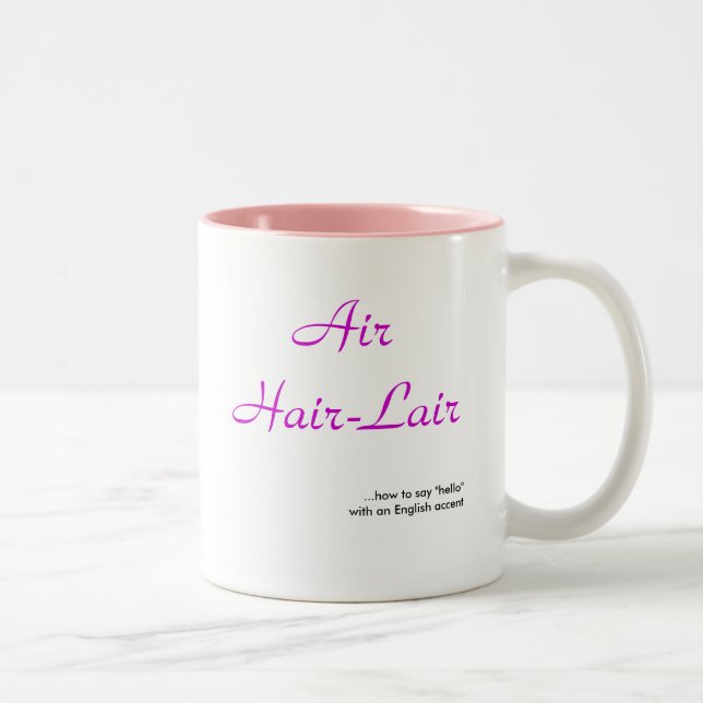 Air Hair-Lair how-to mug (Right)