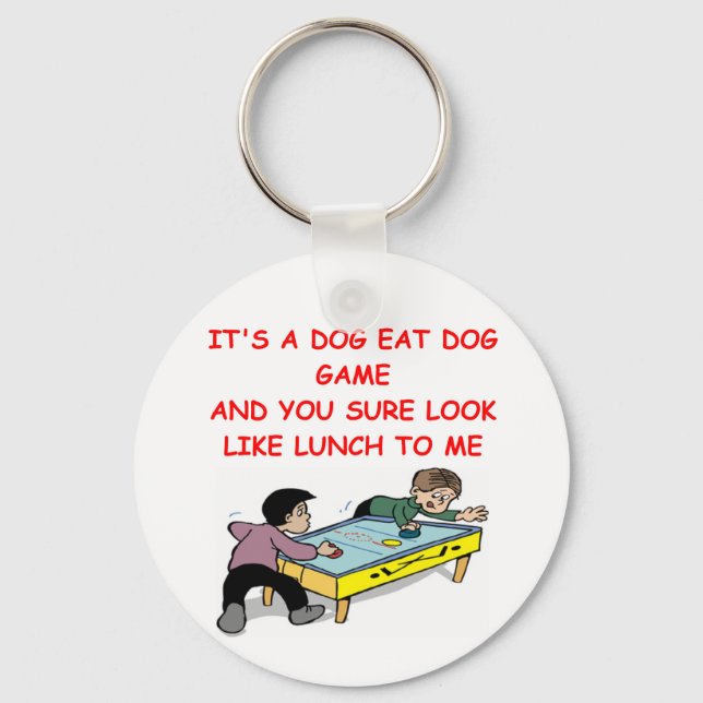 air hockey keychain (Front)