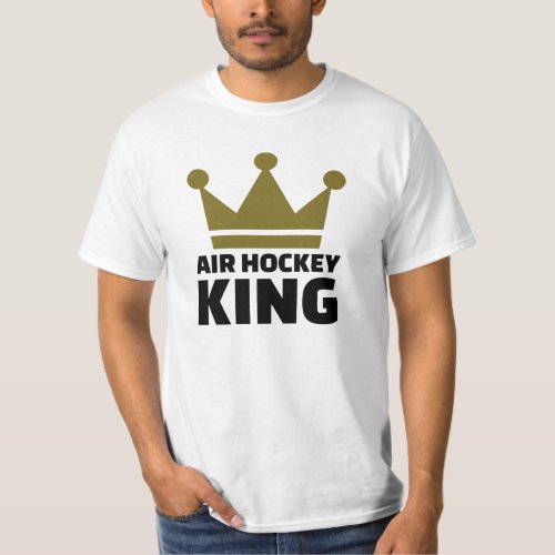 Air hockey King T_Shirt