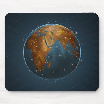 Air Lines 2 Mouse Pad by vladstudio at Zazzle