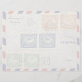 Air Mail Envelope Letterhead (Front)