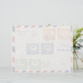 Air Mail Envelope Letterhead (Standing Front)