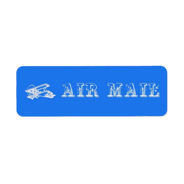 Air Mail Labels (Front)