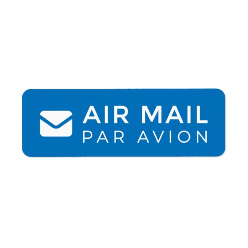 AIR MAIL PAR AVION  手紙 エアメールシール mail letter ラベル Label