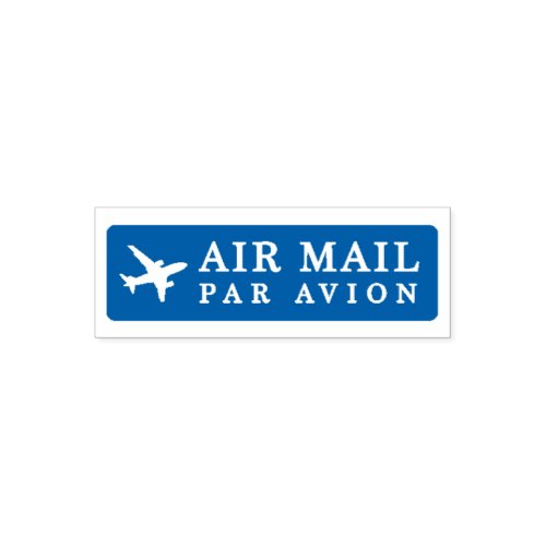 AIR MAIL PAR AVION Aircraft Airmail Stamp airplane