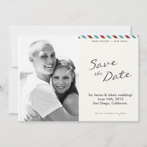Air Mail Photo Save the Date Announcement (004)