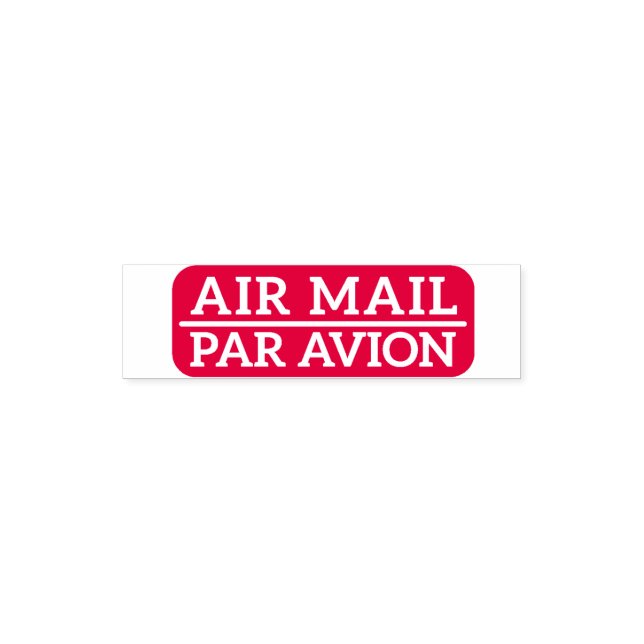 Air Mail Self-Inking Stamp (Design)