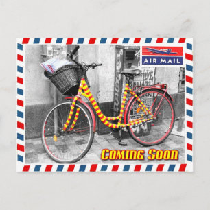 Air Mail Service Coming Soon . . . Postcard