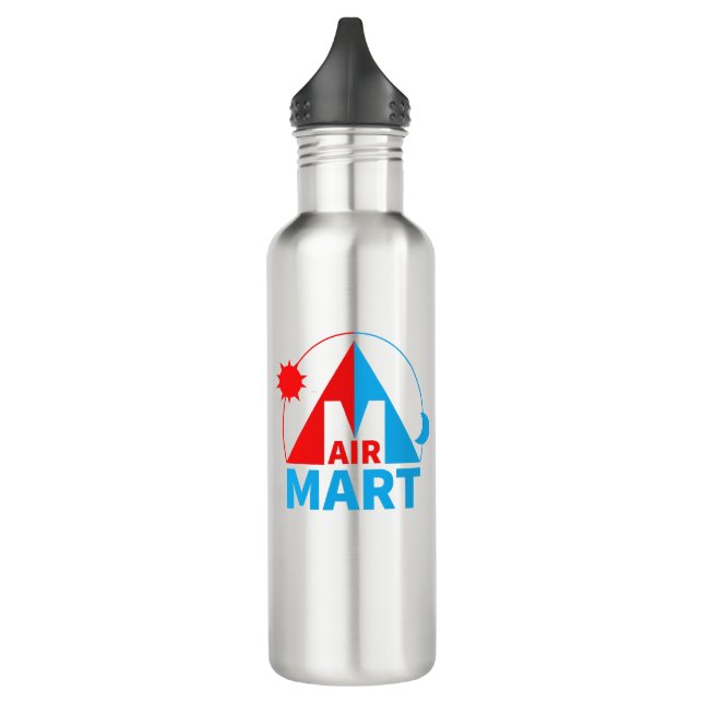 Air Mart “Thirsty Thirsty” Stainless Steel Water Bottle (Left)
