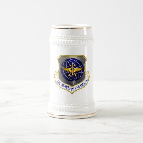 Air Mobility Command Beer Stein