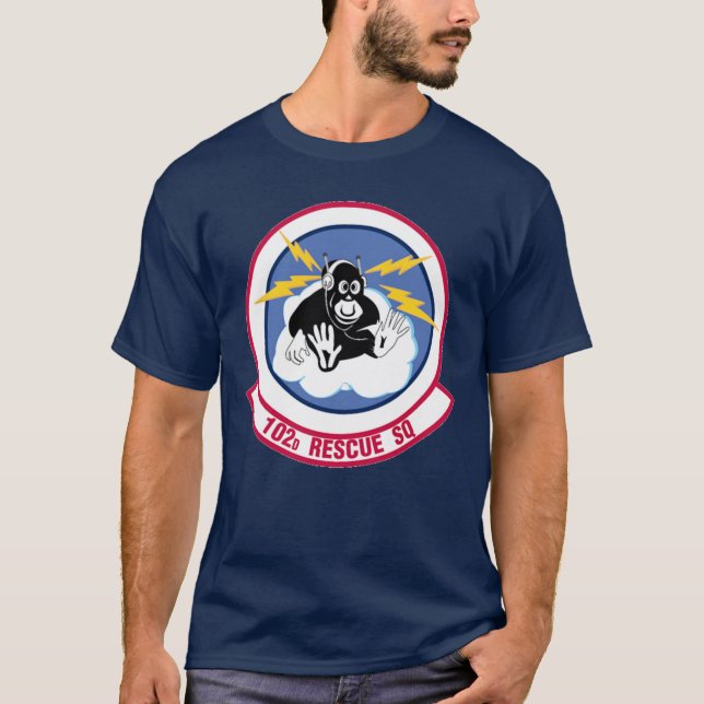 Air National Guard 102nd Rescue Squadron T-Shirt (Front)