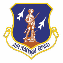 Air National Guard Military Veteran Cutout