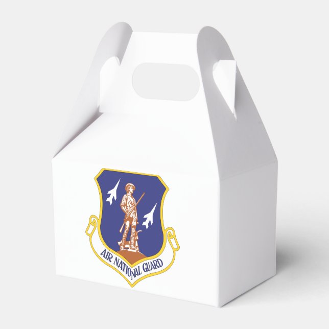 Air National Guard Military Veteran Favor Boxes (Front Side)
