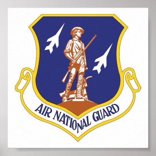 Air National Guard Military Veteran Poster | Zazzle.com