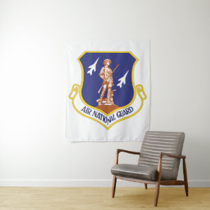 Air National Guard Military Veteran Tapestry