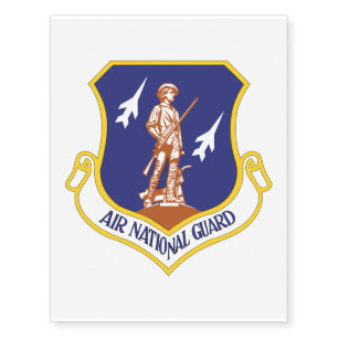 Air National Guard Military Veteran Temporary Tattoos