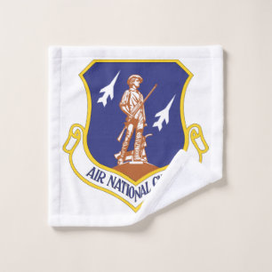 Air National Guard Military Veteran Wash Cloth
