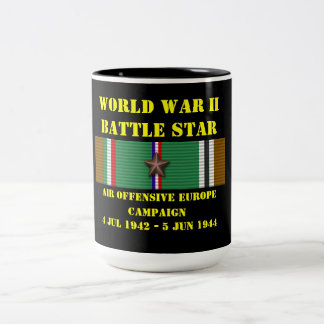 Air Offensive Europe Campaign Two-Tone Coffee Mug