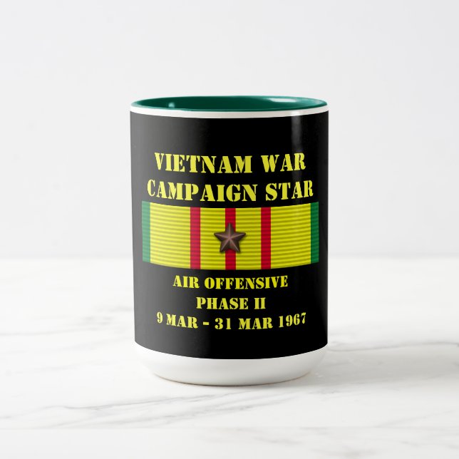 Air Offensive Phase II Campaign Two-Tone Coffee Mug (Center)