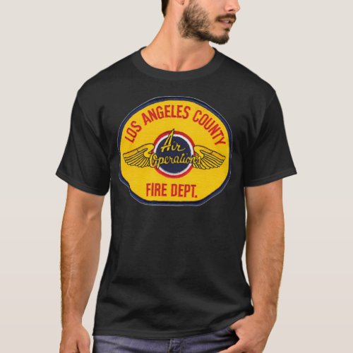 Air Ops Los Angeles County Fire T_Shirt