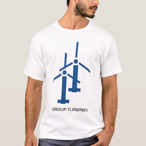Air Pilot Aeronautical Chart Turbines Drone T_Shirt