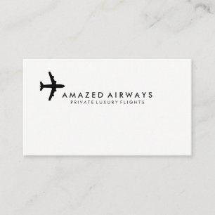 Air Plane   Flight Attendant   Pilot   Airline Business Card