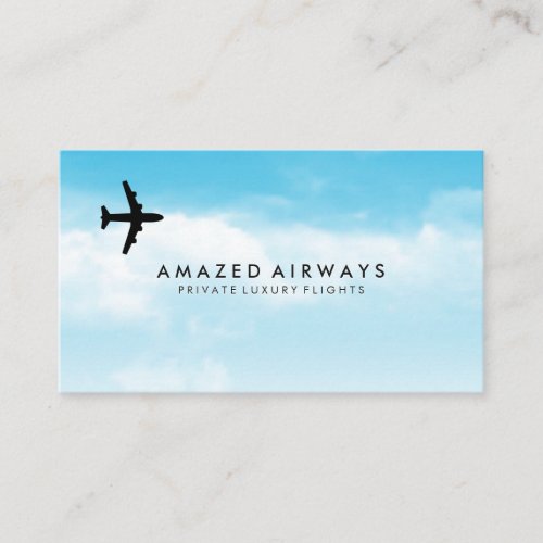 Air Plane  Flight Attendant  Pilot  Airline Business Card