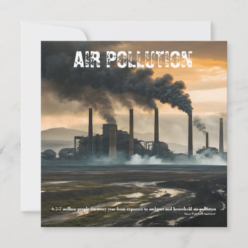 Air Pollution  2023 Card