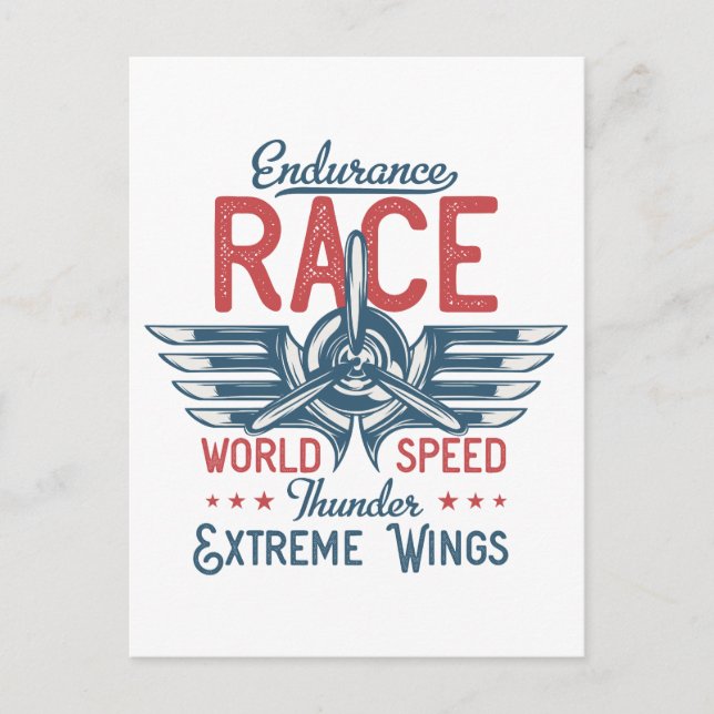 Air Race Airshow Vintage Aviation  Postcard (Front)