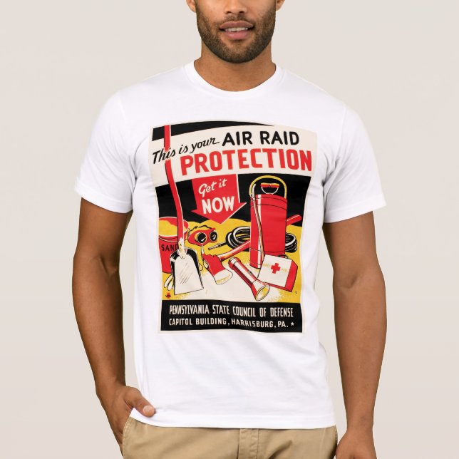 Air Raid Protection T-Shirt (Front)