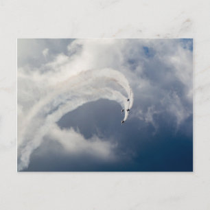 Air Show Action Postcard
