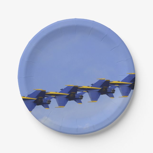 Air Show Paper Plates (Front)