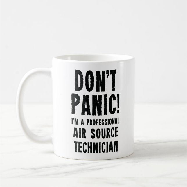 Air Source Technician Coffee Mug (Left)