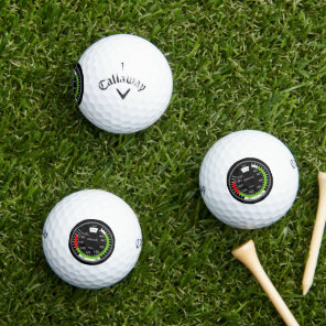 Air Speed Pilot Aviation Geek Golf Balls
