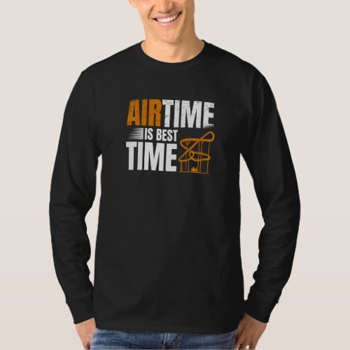 Air Time Is Best Time Roller Coaster Amusement Par T_Shirt