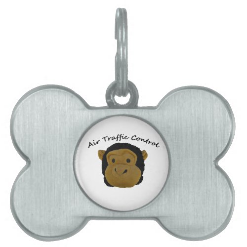 Air Traffic Control funny gifts Pet Tag