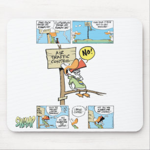 Air Traffic Control Humor Mouse Pad