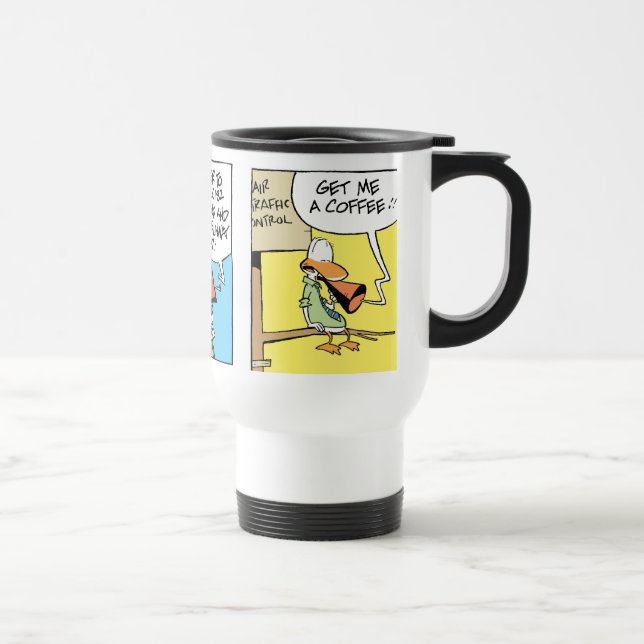 Air Traffic Control Humor Traveler Mug (Right)