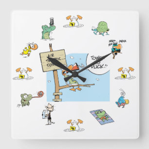 Air traffic Control Swamp Character Clock